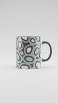 Ceramic mug with branded print