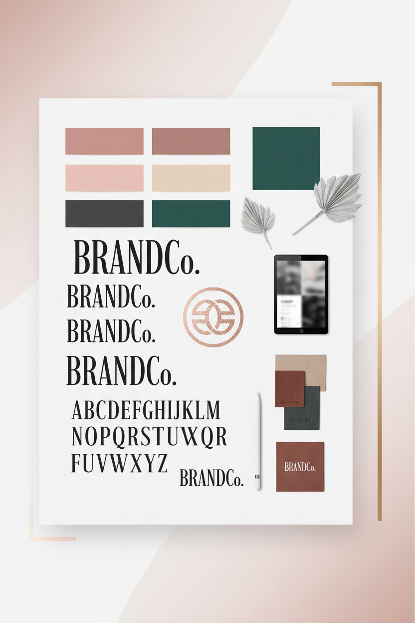 Design Concept service – brand identity and mood board by NEOLOGO